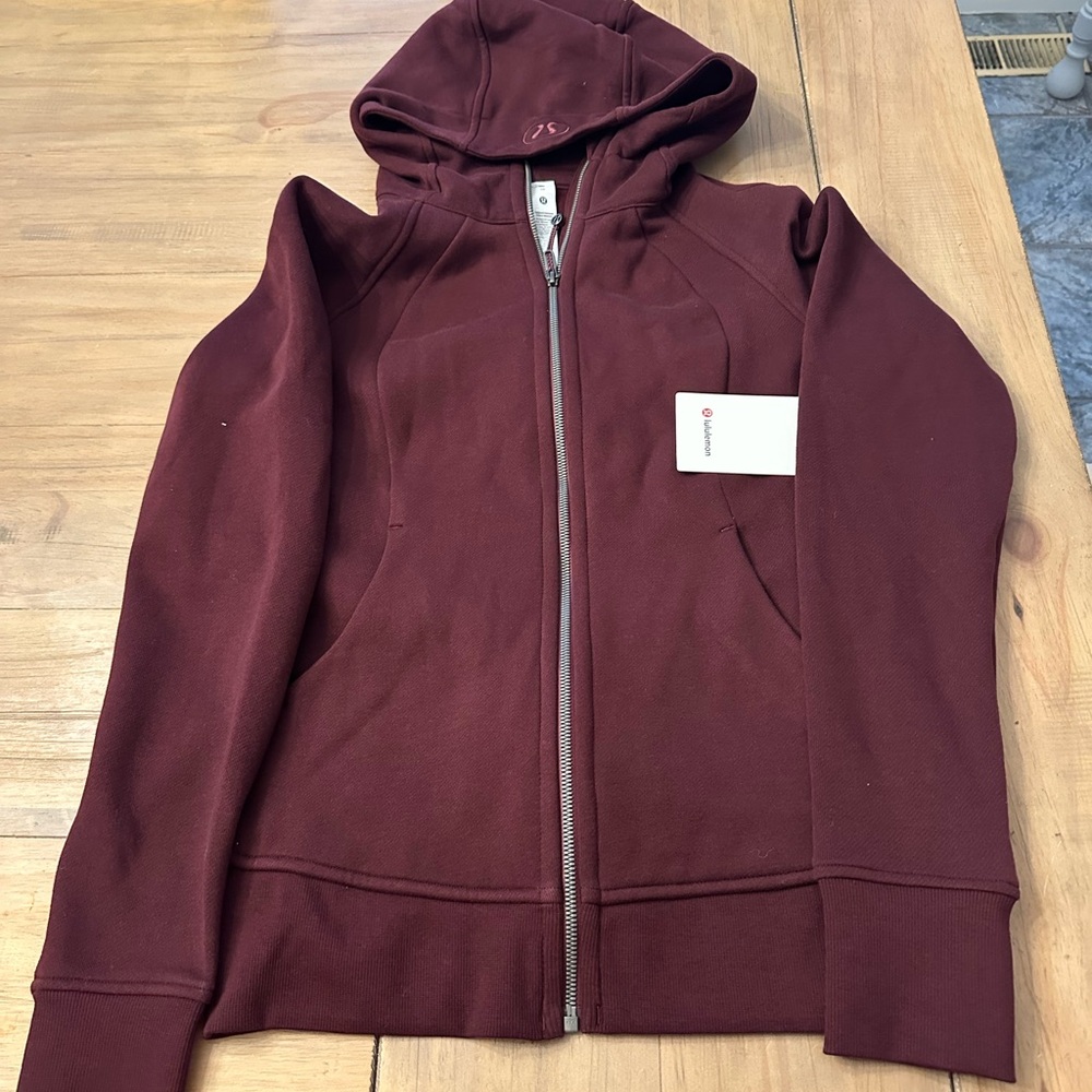 lululemon athletica Burgundy Hoodie
